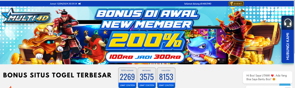 Bonus Situs Togel Terbesar Multi4d